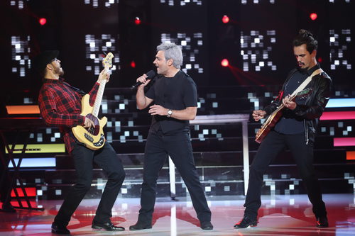 Fran Valenzuela es Sergio Dalma en la semifinal de 'Tu cara no me suena todavía'
