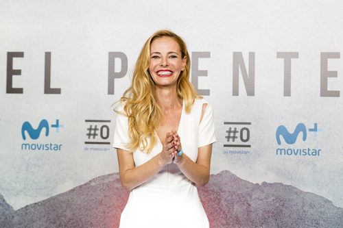 Paula Vázquez en la presentación de 'El puente'