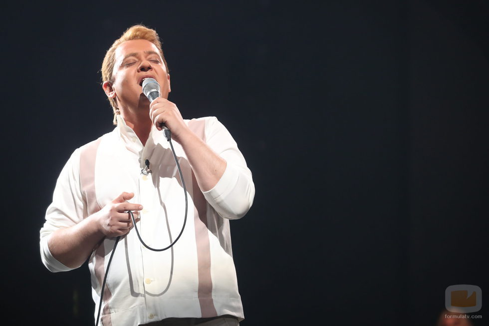 German Scasso imita a Righteous Brothers en la final de 'Tu cara no me suena todavía'