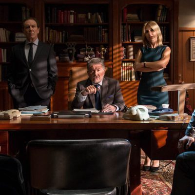 La patrulla en el capítulo "Tiempo de espías" de 'El Ministerio del Tiempo'