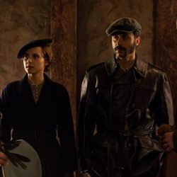 Parte de la patrulla en el capítulo "Tiempo de espías" de 'El Ministerio del Tiempo'