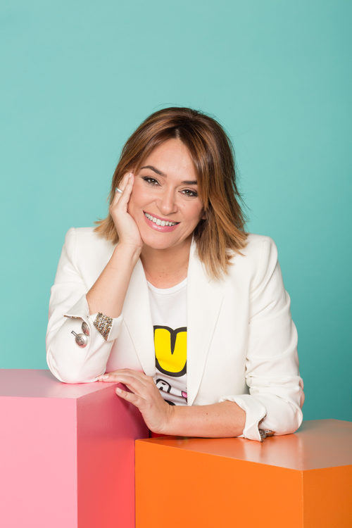 Toñi Moreno sonríe para su programa 'Viva la vida'