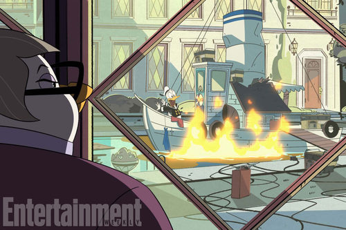 El barco del Pato Donald en 'Patoaventuras'