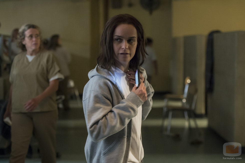 Expresión malvada la de Taryn Manning en esta escena de los nuevos capítulos de 'Orange is the New Black'