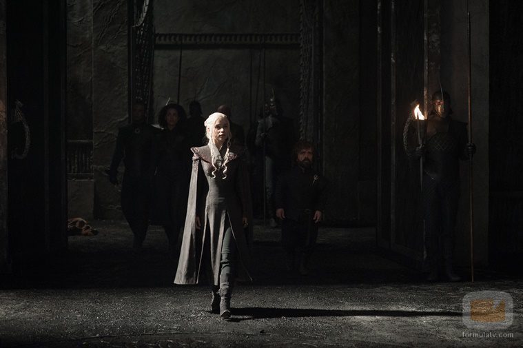 Daenerys Targaryen, Tyrion Lannister y Missandei en la séptima temporada de 'Juego de Tronos'