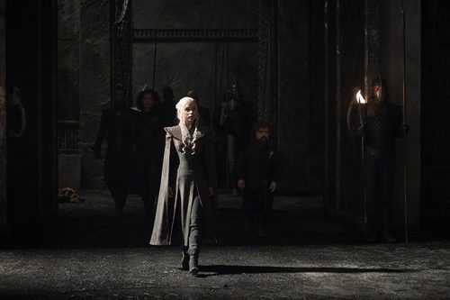 Daenerys Targaryen, Tyrion Lannister y Missandei en la séptima temporada de 'Juego de Tronos'