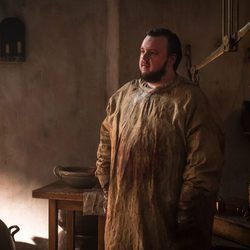 Sam Tarly vestido con los atuendos de Antigua en la séptima temporada de 'Juego de Tronos'