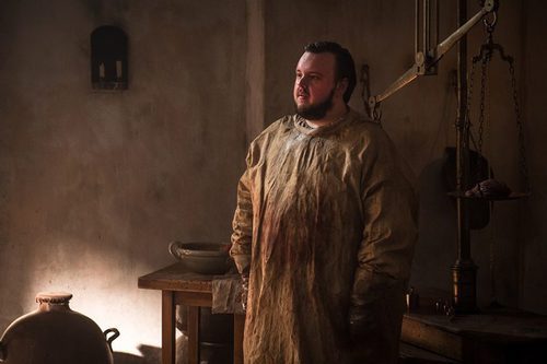 Sam Tarly vestido con los atuendos de Antigua en la séptima temporada de 'Juego de Tronos'