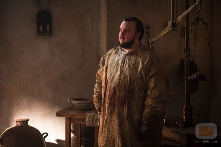 Sam Tarly vestido con los atuendos de Antigua en la séptima temporada de 'Juego de Tronos'
