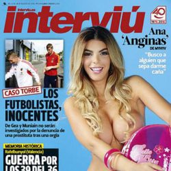 Ana Anginas ('MYHYV') posa desnuda en la portada de la revista Interviú