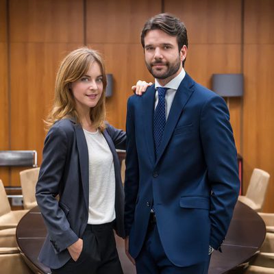 Jon Arias y Alba Ribas juntos en la nueva ficción de La 1, 'Derecho a soñar'