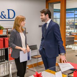 Jon Arias y Alba Ribas protagonizan juntos la nueva serie de La 1, 'Derecho a soñar'