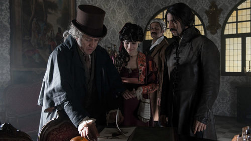 Amelia, Alonso y Pacino conocen a Goya en 'El Ministerio del Tiempo'