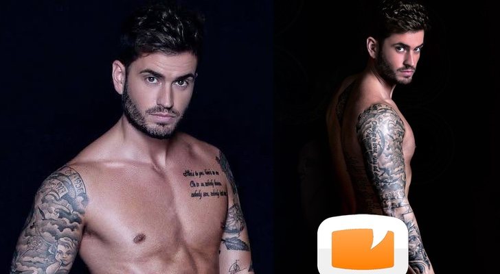 Rodri ('GH17') posando totalmente desnudo, mostrando el culo, para Primera Línea