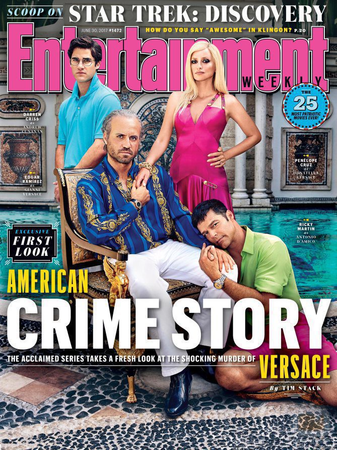 Los protagonistas de 'The Assassination of Gianni Versace: American Crime Story' protagonizan la nueva portada de Entertainment Weekly