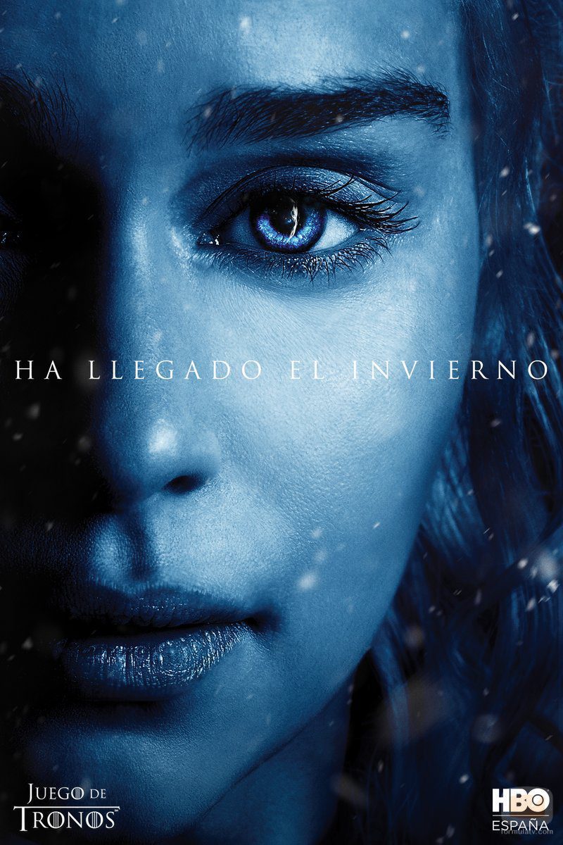 Póster de Daenerys Targaryen, de 'Juego de Tronos'