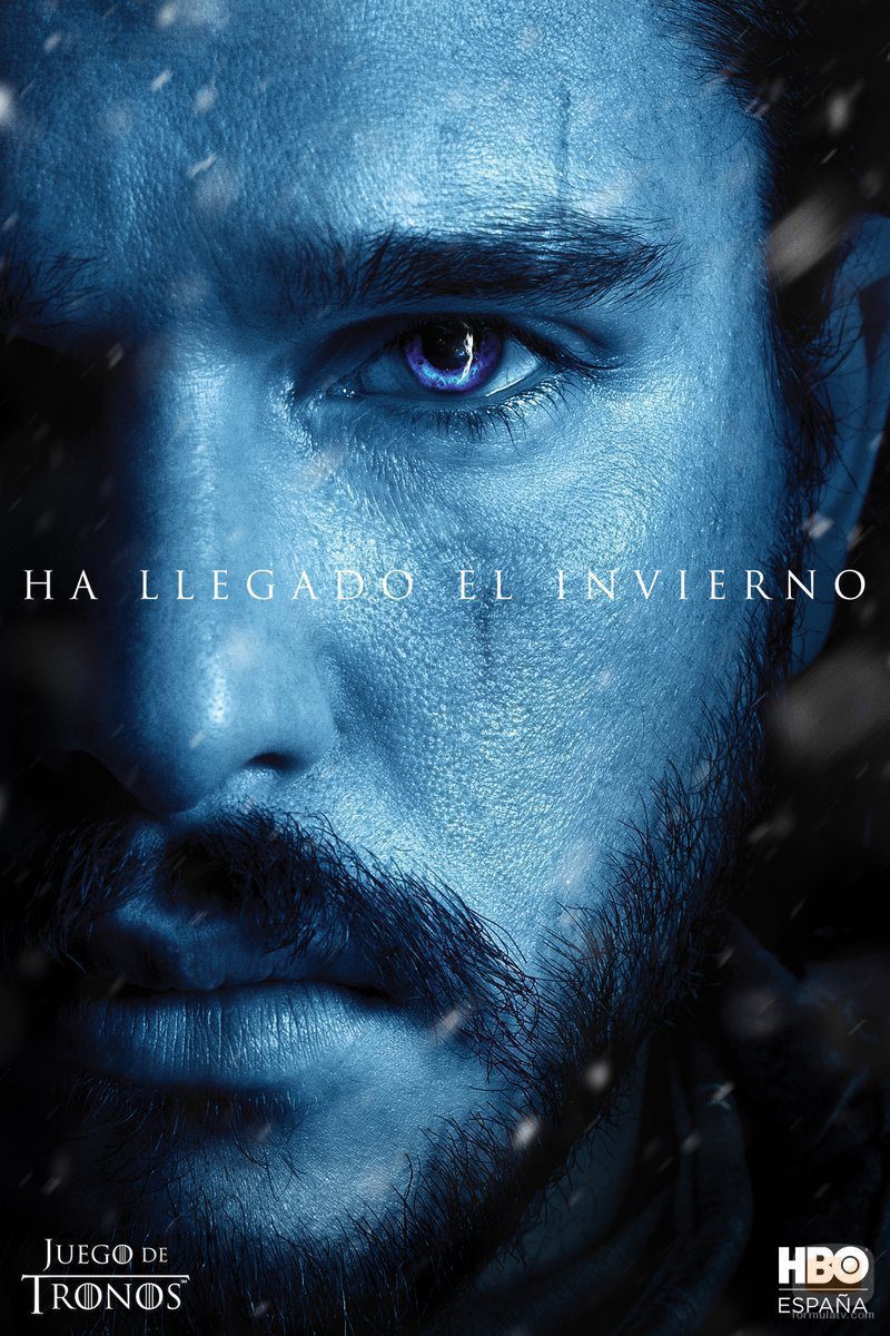 Póster de Jon Nieve para la séptima temporada de 'Juego de Tronos'