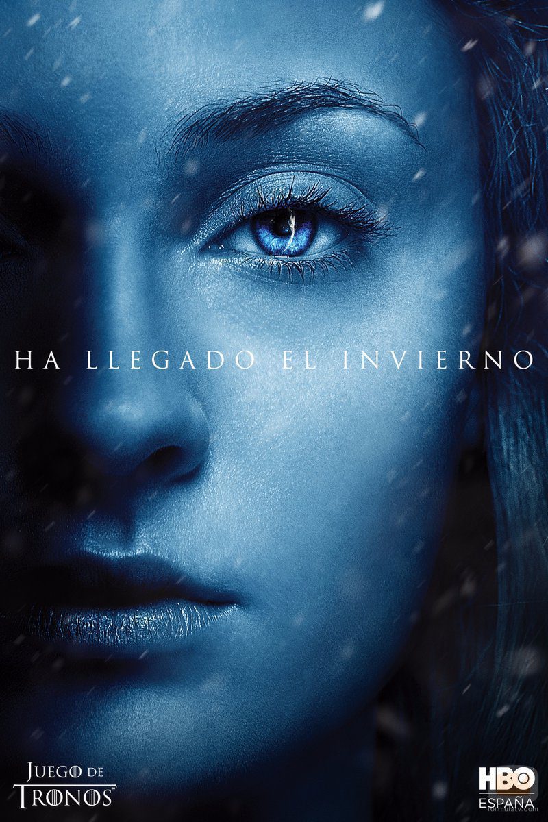 Póster de Sansa Stark para la temporada 7 de 'Juego de Tronos'