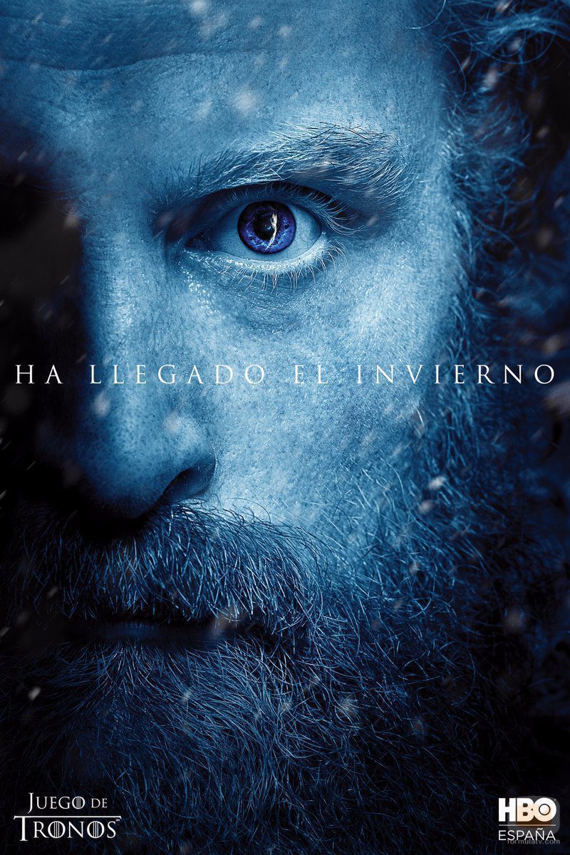 Póster de Tormund Matagigantes para la temporada 7 de 'Juego de Tronos'