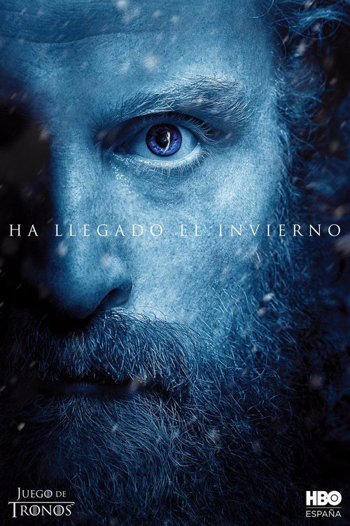 Póster de Tormund Matagigantes para la temporada 7 de 'Juego de Tronos'