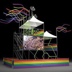 Set de laSexta para el World Pride Madrid 2017