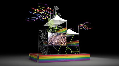 Set de laSexta para el World Pride Madrid 2017