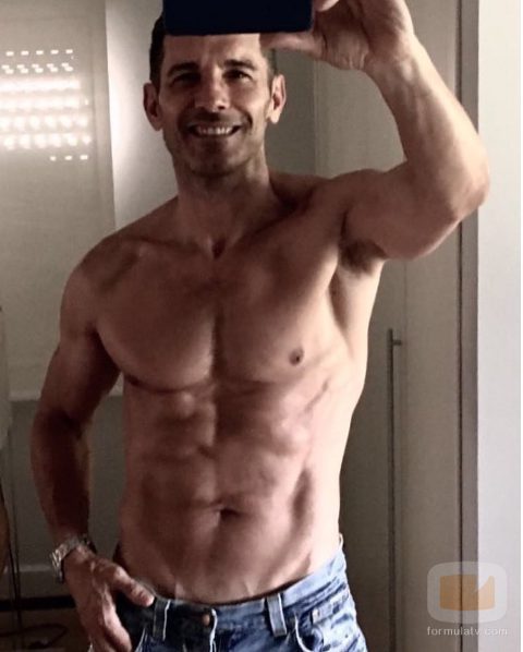 Jesús Vázquez posa sin camiseta en Instagram