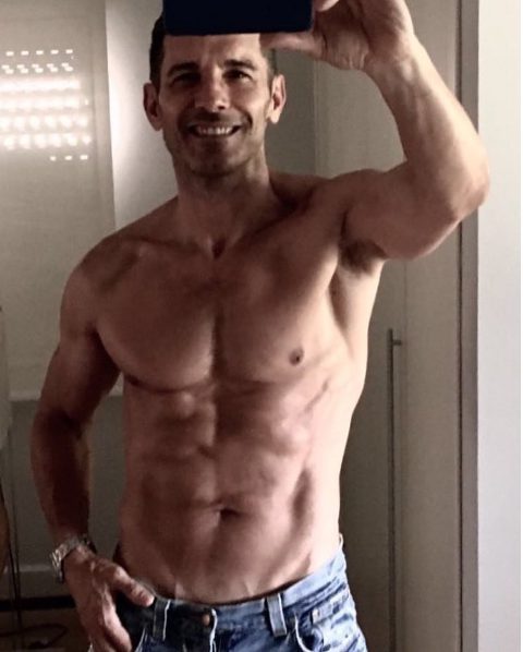 Jesús Vázquez posa sin camiseta en Instagram