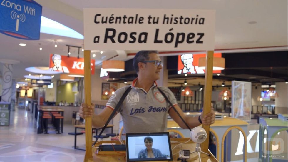 Rosa López en una de las secciones de su reality 'Soy Rosa'