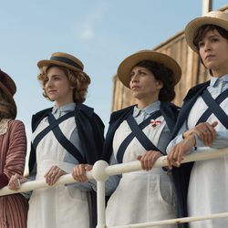 Las enfermeras de 'Tiempos de guerra' miran al horizonte