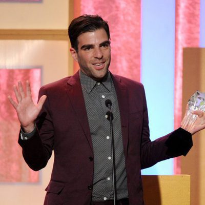 Zachary Quinto en los premios Critics Choice Television