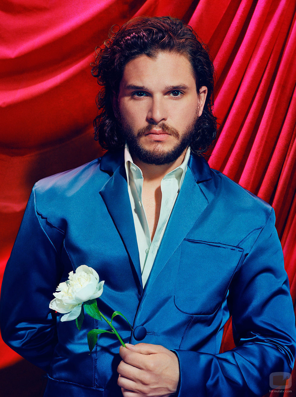 Kit Harington, Jon Snow en 'Juego de Tronos', posa para la revista TIME