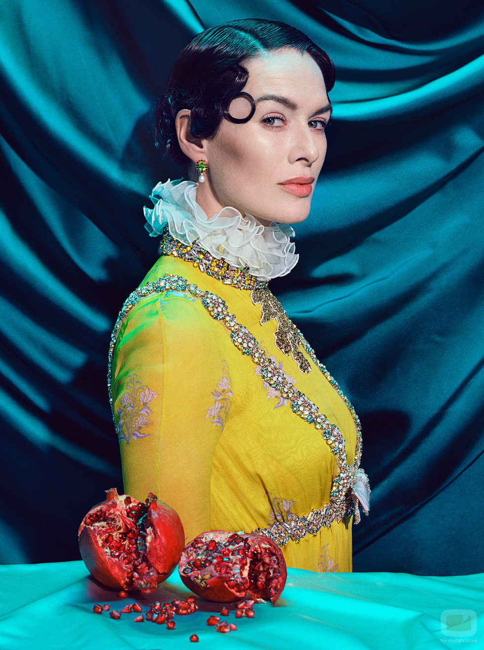 Lena Headey, Cersei Lannister 'Juego de Tronos', posa para TIME