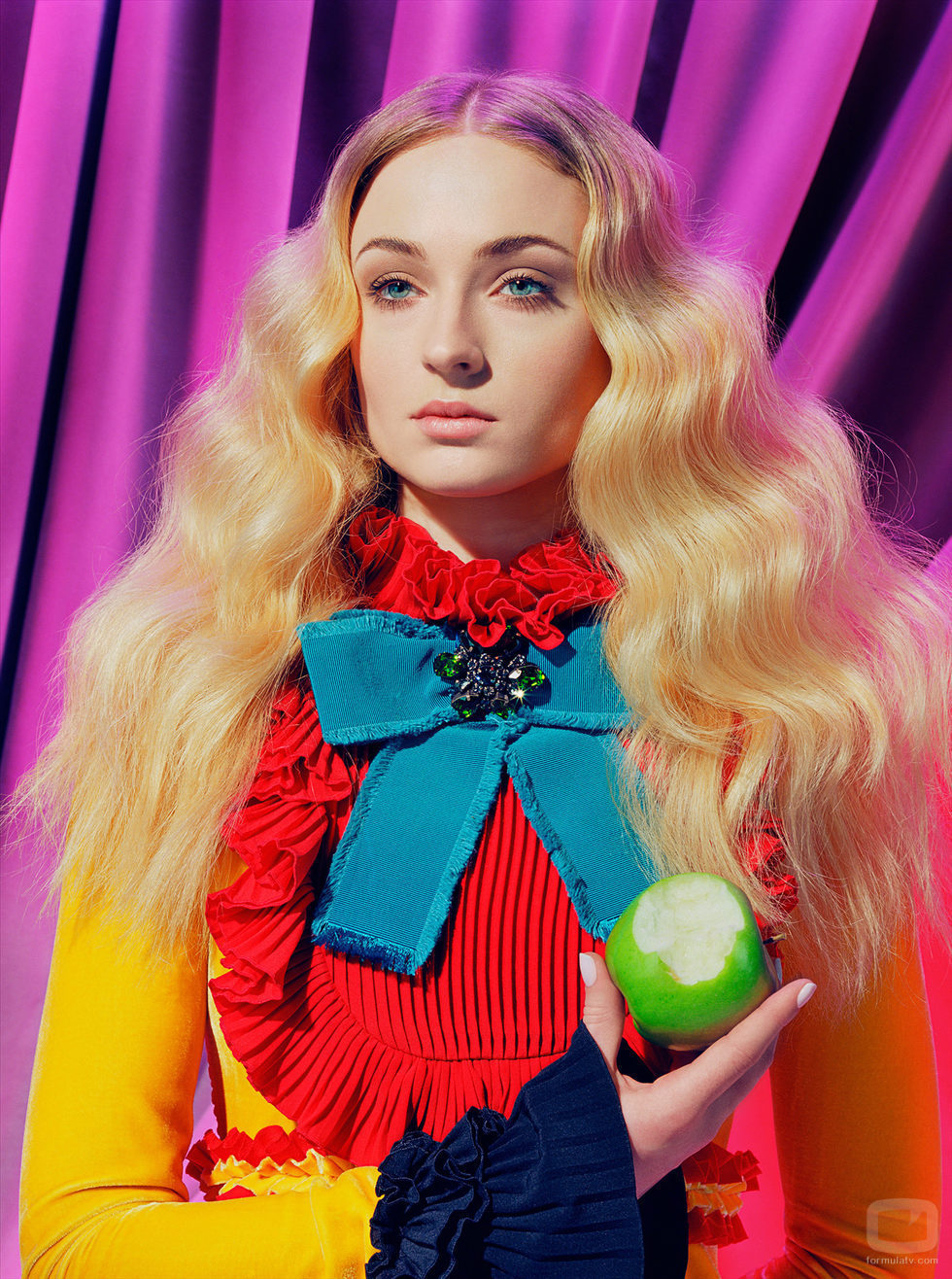 Sophie Turner, Sansa Stark en 'Juego de Tronos', posa para TIME