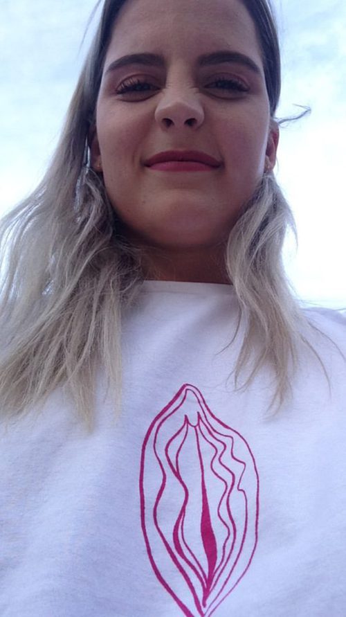 Ulrikke Falch, actriz de 'Skam', en el Oslo Pride