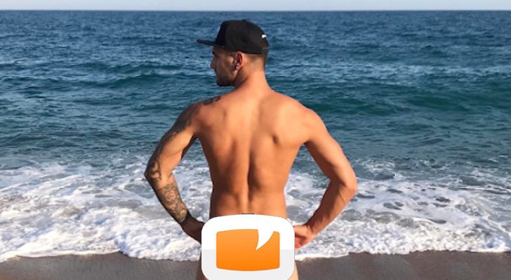 Albert Barranco ('MYHYV') posa desnudo en sus redes sociales