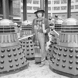Tom Baker, cuarta encarnación del Doctor en 'Doctor Who'
