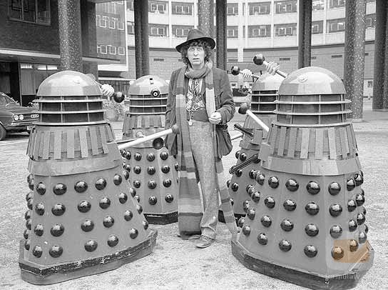 Tom Baker, cuarta encarnación del Doctor en 'Doctor Who'
