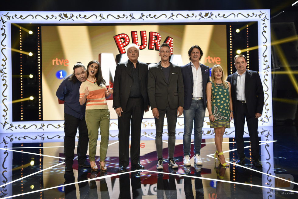 El equipo de 'Pura magia' 