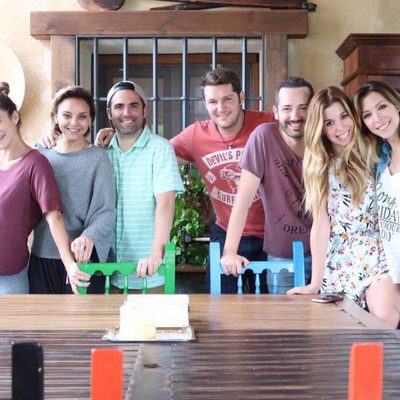 Geno Machado, Chenoa, Naim Thomas, Manu Tenorio, Alejandro Parreño, Natalia y Gisela ('Operación Triunfo')