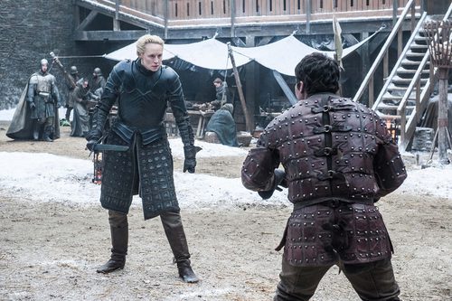 Brienne de Tarth en la séptima temporada de 'Juego de Tronos'