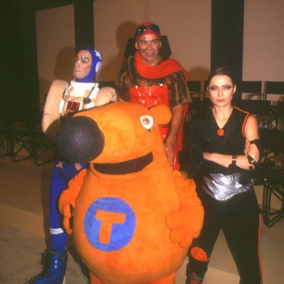 El Capitán Lapa, Rocko Alicates, Cybercelia y Trasto, personajes principales de 'Cyberclub'