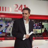 Vicente Vallés en el Canal 24 horas