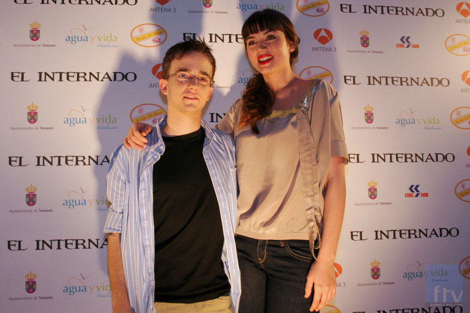 Daniel Retuerta y Ana de Armas en la premiere de 'El internado' en Sevilla