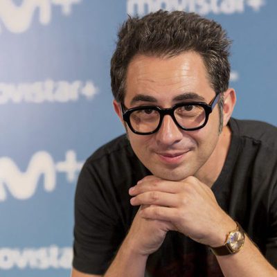 Berto Romero en la presentación de 'Mira lo que has hecho', la nueva serie de Movistar +