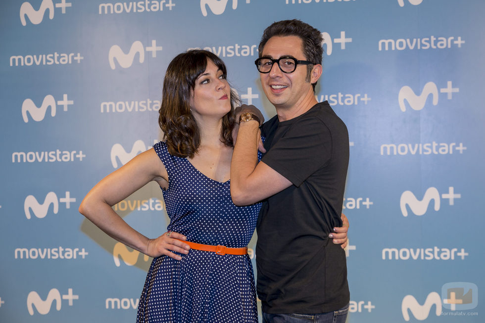 Berto Romero y Eva Ugarte son los protagonistas de la serie 'Mira lo que has hecho'