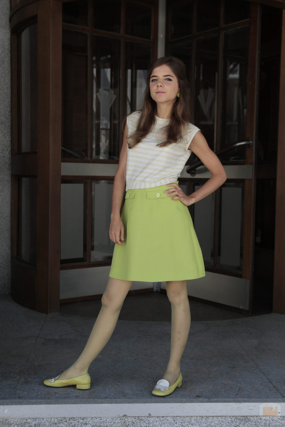 Así es el look de Lucía Díez en 'Velvet colección'