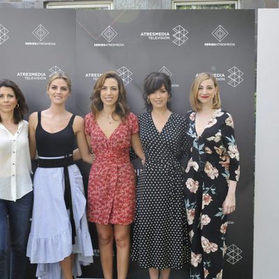 Las protagonistas de 'Tiempos de guerra', juntas en su presentación