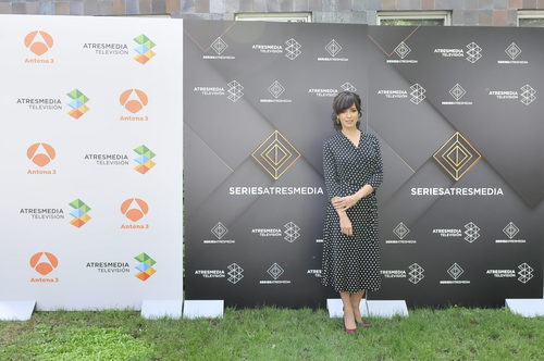 La actriz Verónica Sánchez posa en la presentación de 'Tiempos de guerra'