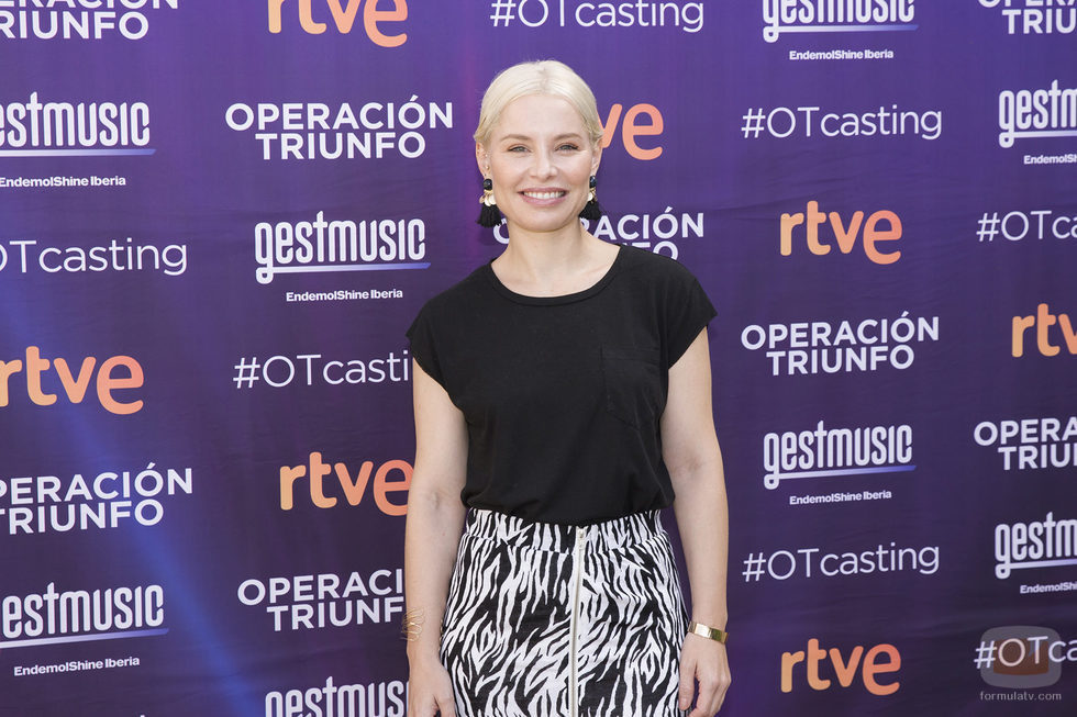 Soraya posa en los castings de Madrid de 'OT 2017'